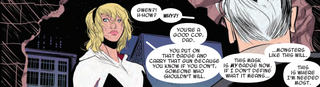 Illustration for article titled Spider-Gwen stumbles, Lost Property charms, and Blammo impresses